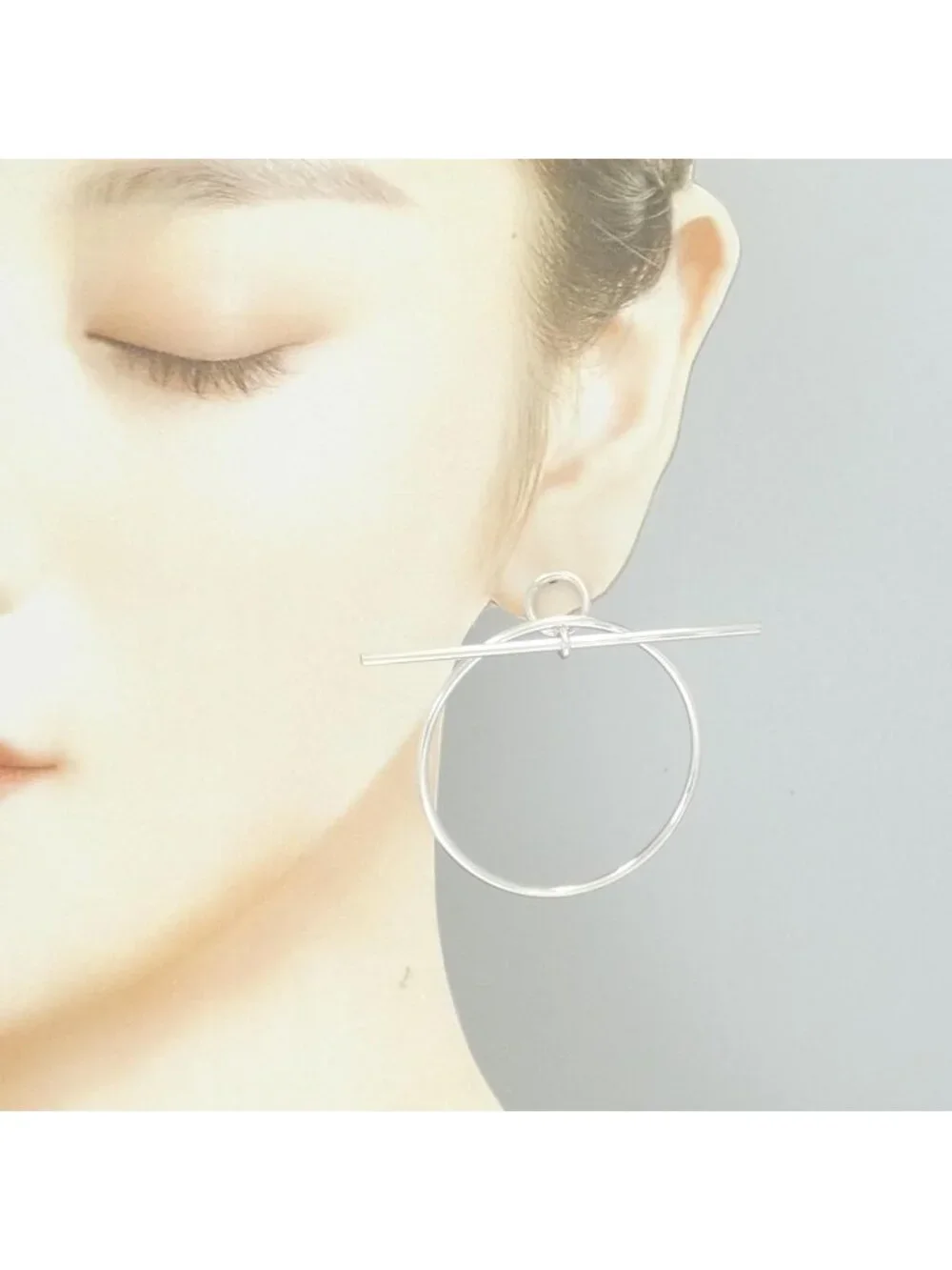 Hermes Echappee Earrings Silver - Picture 4 of 4